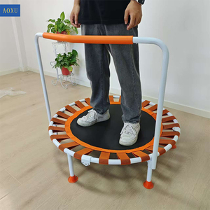 AOXU OEM/ODM Atacado PVC Dobrável Braço Trampolim Salto Indoor Cama para Crianças Adultos Dobrável Saltando Cama Brinquedos Meninas - Product Image 2