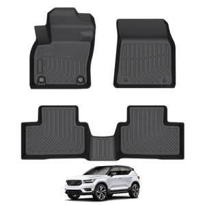 <span class=keywords><strong>Tappetini</strong></span> Auto 3D per Tutte le Stagioni per <span class=keywords><strong>Volvo</strong></span> <span class=keywords><strong>XC40</strong></span> 2019-2025, <span class=keywords><strong>Tappetini</strong></span> in TPE Forniti dalla Fabbrica - Product Image 1