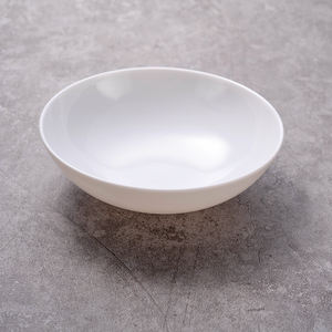 סיטונאי בתפזורת מפעל מחיר 6 אינץ פלסטיק לבן קערת אקו ידידותי Unbreakable מלמין פסטה סלט מזנון מזון קערות הגשה - Product Image 2