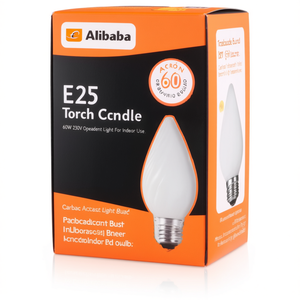 Lampadina a Candela E27 60W 230V a Incandescenza per Uso Interno - Product Image 2