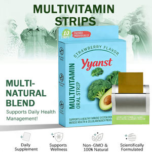 Tiras Orales Multivitamínicas y Minerales para Adultos OEM/ODM para la Salud Muscular, Sin GMO, 100% Natural, Vegano y Sin Gluten, Empaque Personalizado - Product Image 2