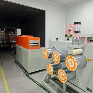 Ein schraub ige Flachfilament-Produktions linie <span class=keywords><strong>PP</strong></span>/PE/PA-Streifenextruder-Kunststoff zieh maschine für <span class=keywords><strong>PET</strong></span> - Product Image 4