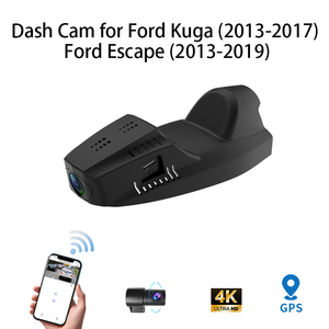 Cámara para Coche HD 4K para Ford Kuga (2013-2017), Ford <span class=keywords><strong>Escape</strong></span> (2013-2019) con Dos Lentes DVR Delanteras y Traseras, GPS, Plug and Play - Product Image 2