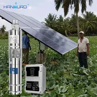 Погружная водяная насосная система на солнечной батарее с винтовым креплением 150 м для сельскохозяйственного орошения глубоких скважин, водяные насосы