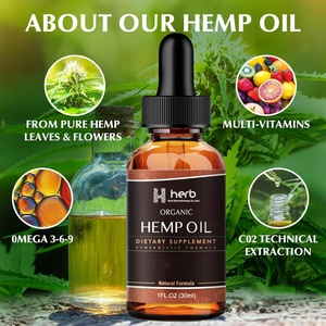 Dầu cây gai dầu tự nhiên giọt tinh khiết chiết xuất dành cho người lớn thể thao dinh dưỡng hệ thống miễn dịch & năng lượng hỗ trợ tập trung bình tĩnh giảm căng thẳng 30ml chai - Product Image 5