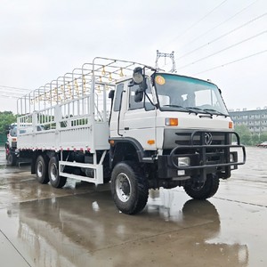 รถบรรทุก Chengli 6x6 20 ตัน แบบมีรั้วกั้น ขับเคลื่อนทุกล้อ สำหรับงานหนัก บรรทุกสัมภาระบนแท่นเหล็ก เหมาะสำหรับการขนส่งบนถนนขรุขระ - Product Image 3