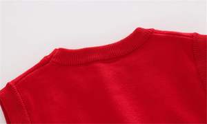 Vente en gros Gilet <span class=keywords><strong>de</strong></span> Noël décontracté avec motif renne pour petites filles et garçons Gilet vintage en tricot côtelé <span class=keywords><strong>de</strong></span> style vintage - Product Image 4