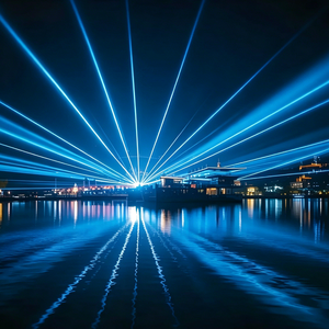 Luz de haz impermeable para exteriores para iluminación de fachadas de edificios, espectáculos nocturnos arquitectónicos e iluminación de paisajes - Product Image 1