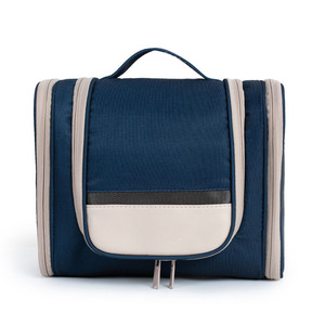 Estuche de maquillaje de viaje para hombres y mujeres, colgador de lona de gran capacidad, bolsa de lavado para inodoro, bolsas de almacenamiento de belleza impermeables - Product Image 2