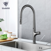 Avancée Technologie Pistolet Gris Pull Down Cuisine Robinet Intelligent Tactile Cuisine Robinet