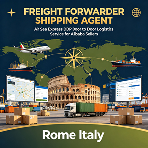 Spedizioniere, Agente di Trasporto, Servizio Logistico Espresso Aereo e Marittimo DDP Porta a Porta per Venditori Alibaba a Roma, Italia - Product Image 1