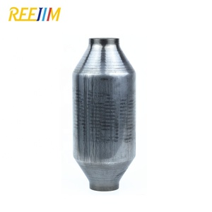 <span class=keywords><strong>2</strong></span>英寸高流量不锈钢旋转猫圆型陶瓷通用催化转化器 - Product Image 3