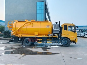 4x2 Diesel Sewage Suction Truck 4WD Optional 6m Suction <b>Range</b> Municipal Sewage and Septic Tank Cleaning - Product Image 3