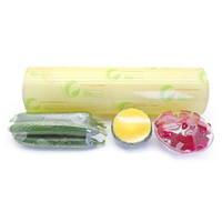 Film alimentaire en PVC de qualité professionnelle, film alimentaire commercial pour l'emballage des fruits, légumes et aliments