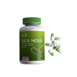 Cápsulas de Musgo Marino con Aceite de Semillas Negras, Ashwagandha, Jengibre y Vitamina D3 para el Control de la Energía, Apoyo Diario de Minerales y Bienestar - Product Image 4