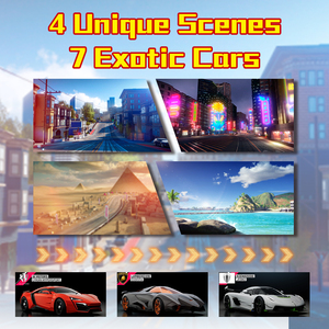 Arcade Game <b>Machine</b> 9 : Legends Car Game <b>Machine</b> Racing - Product Image 2