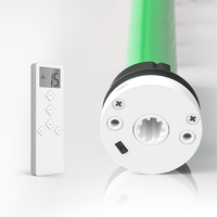 Moteur de matière double couche intérieur zèbre volets roulants motorisés batterie au lithium télécommande romaine verticale salon chambre à coucher