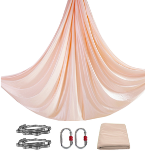 Juego de columpio de Yoga aéreo de nailon con trapecio, accesorios de hamaca de aire para Fitness, Material de seda aérea, equipo de Yoga aéreo - Product Image 2