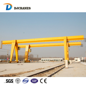 Grúa de pórtico móvil de un solo haz de 5t 32t MH con <span class=keywords><strong>polipasto</strong></span> eléctrico - Product Image 3