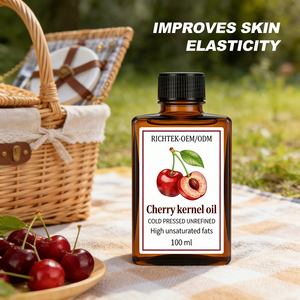 Extrait d'essence <span class=keywords><strong>de</strong></span> cerise hydratant et rafraîchissant, 100 % pur, non raffiné, pressé à froid, personnalisé OEM/ODM par Richtek - Product Image 3