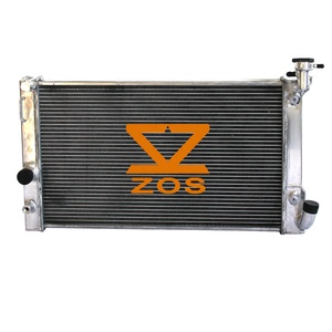 Radiateur en aluminium complet à 2 rangées 13106 pour <span class=keywords><strong>Toyota</strong></span> <span class=keywords><strong>Corolla</strong></span>/Matrix 1.8L L4 1798cc 110ci 2009-2019 AT 164100T030 164100T031 164100T040 - Product Image 1