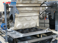 Équipement de formage de boîtes d'aliments à emporter en plastique pp machine de fabrication de boîtes à lunch jetables