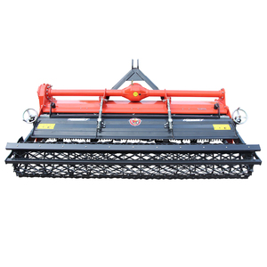 Rotateur à 3 points pour tracteur Rotary Tiller Stone Burier avec rouleau à mailles arrière - Product Image 3