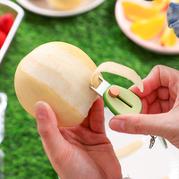 Hete Verkoop Verstelbare Keuken Paring Tool Schattige Fruit Groente Dunschiller Mini Avocadovormige Gadgets