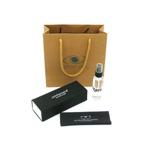 Xiongda Handgefertigtes Rechteckiges Brillenetui aus PU-Leder Faltbares Sonnenbrillen-Etui Magnetisches Brillen-Aufbewahrungsbox-Set - Product Image 3