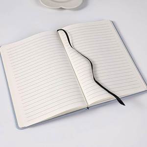 A5 Portfolio Left Handed Cheap Bulk College Writing Custom Pu Leather Printed Notebook <b>Journal</b> with Sewing Binding for Gift - Product Image 3