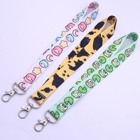 Design personalizzato personalizzato stampa del collo in poliestere sublimazione lavoro ID telefono da polso cordini personalizzati con Logo
