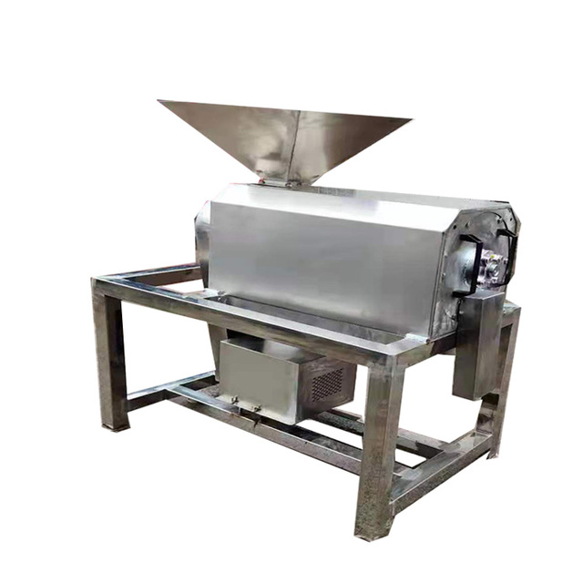 Peach Commercial Berry Mango Tomato Fruit Juice Extractor Guava Persimmon Pulping Pulper Machine