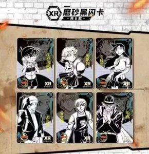 Nouvelle collection de cartes à collectionner <span class=keywords><strong>Google</strong></span> Anime japonais Détective Conan Wave4 LR XR UR KR Diamond Flash R/CR/SR/SCR Bronzing Flash 48 boîtes - Product Image 4