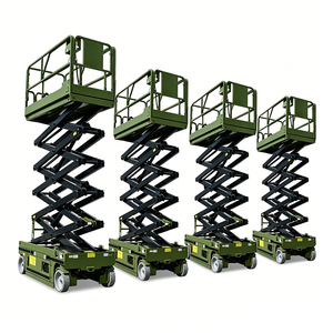 Elevador de Tijera Industrial Compacto de Servicio Pesado 240kg 4.8m 6.8m 10m 18m para Mantenimiento de Gimnasios Directo de Fábrica - Product Image 1