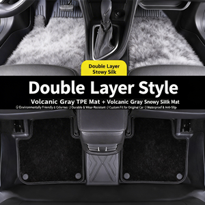 Alfombrillas Interiores para Coche <span class=keywords><strong>de</strong></span> TPE Impermeables e Inodoras, Cobertura Total Específica <span class=keywords><strong>de</strong></span> Fábrica, Sin Logotipo Impreso, Estándar - Product Image 2