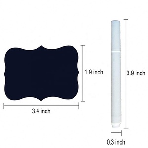 OT ALE holesale Reusable Elf-dhdhesive <span class=keywords><strong>pizarra</strong></span> Vinyl etiquetas pegatinas <span class=keywords><strong>para</strong></span> botellas - Product Image 1