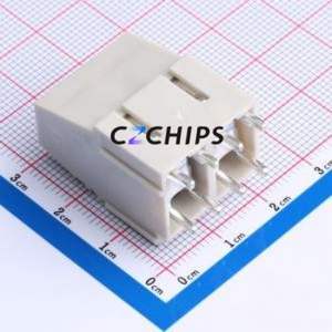 MX1016B-10.16-02P-GY01-Fe-PS-A Screw Terminal Block Through hole,P=10.16mm Connector 1x2P 10.16mm Beige Through Hole - Product Image 2