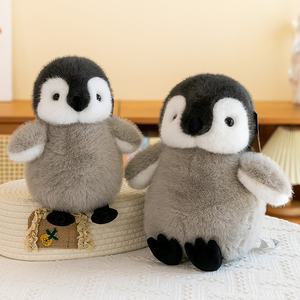 Peluche a Forma di Cane Bianco a Righe, Cuscino Morbido Adatto come Regalo Festivo per Ragazzi e Ragazze - Product Image 3