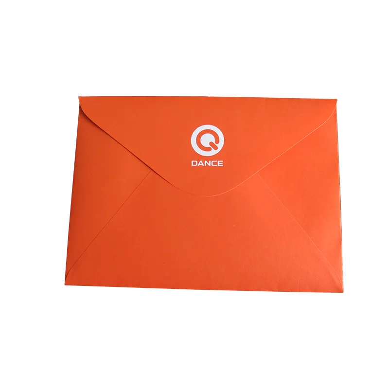 Amplop kustom Logo dan desain pencetakan pernikahan kertas berwarna surat jenis sederhana