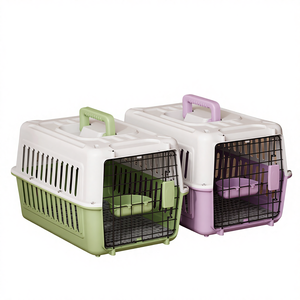 Transportadora de Mascotas para Perros y Gatos, Modelo Air China PC01-1, con Diseño de Cápsula Espacial, Portátil, para Viajes en Auto y Avión, Patrón Geométrico - Product Image 1