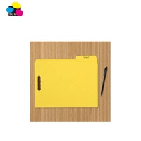 Carpeta de Archivo de Papel Manila de 11 Puntos, Colores Vivos, 100 Unidades por Caja, Colores de Dos Tonos, Tamaño A4/Carta, Ecológica, Personalizable
