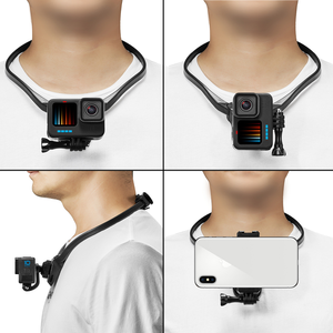 Gopro13/12/11/10 Xách Tay ABS Chất Liệu Cổ/Ngực Núi Thể Thao Phụ Kiện Máy Ảnh Action5Pro/4/3 Nhanh Chóng Phát Hành Adapter - Product Image 4