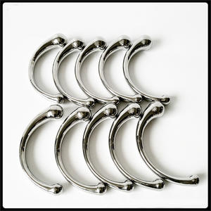 عصا G Spot من الفولاذ المقاوم للصدأ مزدوجة النهاية ، قضيب معدني نقي ، محفز نقطة P ، لعبة جنسية قضيب شرجي للنساء والرجال - Product Image 3