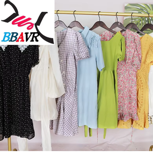 Vestidos Usados de Verano para Mujer Marca Gracer, 100% Algodón, Tallas Variadas, Alta Calidad, Venta al Por Mayor - Product Image 1