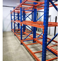 Système de rayonnage d'entrepôt, rayonnages industriels robustes pour palettes, système de stockage de palettes, rayonnage sélectif