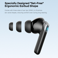 Audífonos Inalámbricos Remax con Cancelación Activa de Ruido, Bluetooth 5.4, Auriculares Intrauditivos con 6 Micrófonos ENC para Llamadas Nítidas