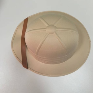 Groothandel Vintage Pith Hoed Zonnehoed voor Safari & Buitenavonturen Klassieke Koloniale Stijl Explorer Hoed met Lederen Band - Product Image 2