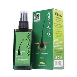 Neo Hair Lotion 120ml Growth Oil QR Code Sticker To Verify Original Made In Thailand Anti Loss Natural Products
