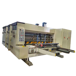 Machine automatique d'impression, de découpe et de rainurage pour boîtes à pizza en carton ondulé - Product Image 2