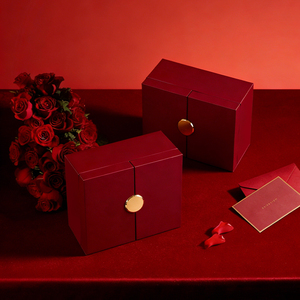 Caja de Regalo Ecológica y Elegante Personalizada, <span class=keywords><strong>para</strong></span> Joyería, Cosméticos, Recuerdos, Cuidado de la Piel, con Doble Puerta en Forma de Libro - Product Image 2